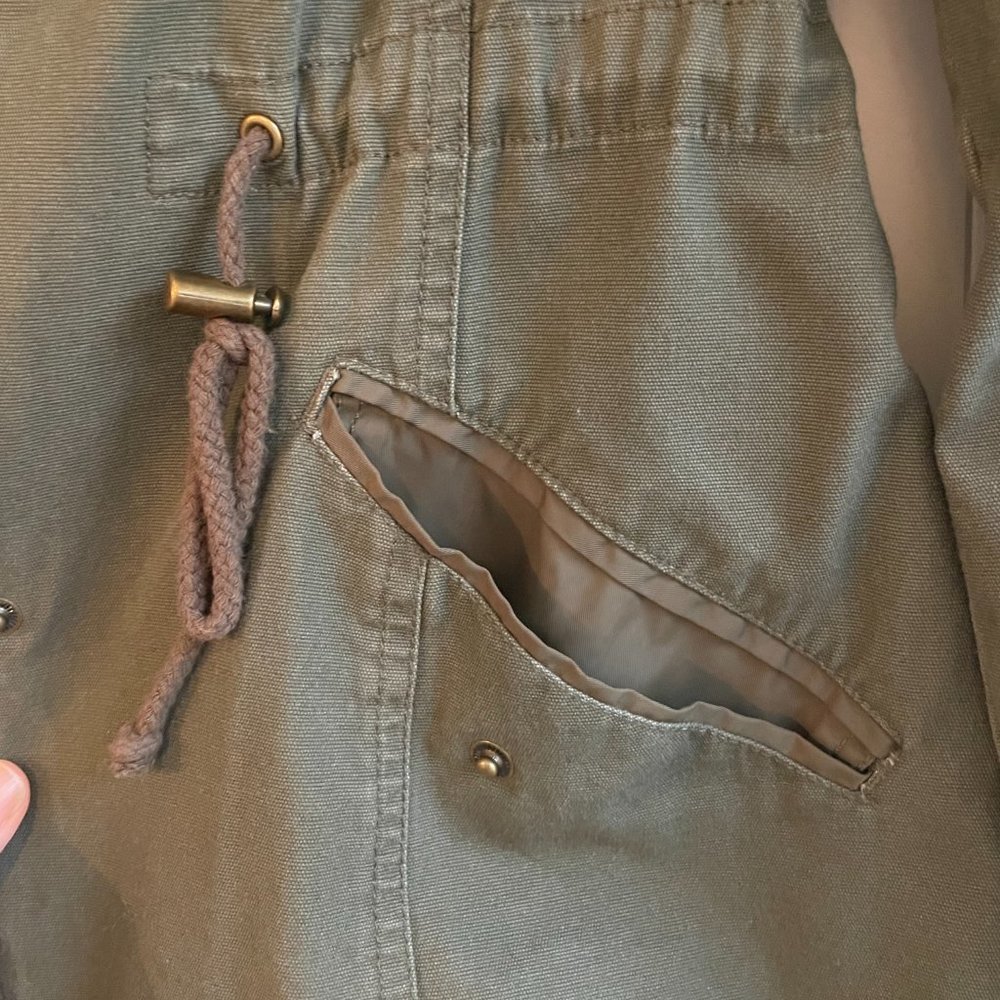American Rag Green Army Jacket - Small - Picture 5 of 6